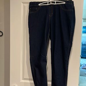 Womens size 18 jegging dark wash from lane Bryant